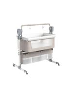 Cuna Colecho Mecedora Eléctrica Café Lubabycas