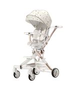 Coche De Paseo 360° Con Mesita Lubabycas Blanco