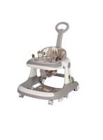 Andador Caminador 5 En 1 Con Apoya Pies Lubabycas Gris