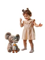 Peluche Elefante Interactivo Graba Canta y se Balancea TM389