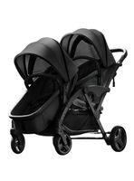 Coche Doble Duo Reclinable 9 Modos En 1 LuBabycas Negro