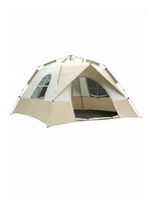 Carpa Camping Automática 6 Personas Con Accesorios Roof Café