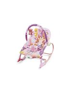 Silla Nido Mecedora Con Vibración y Melodía Rosada LuBabycas