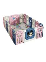 Corral 1.2*1.8m Rosado Con Alfombra Lubabycas