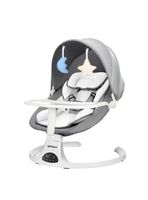 Mecedora Eléctrica 2 En 1 Bluetooth Yoya Gris LuBabycas