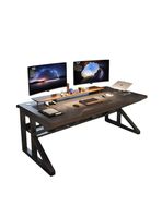 Escritorio De Madera Con Repisa Inferior 120x60x72cm Crown