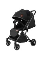 Coche Paseo Reversible Con Mosquitero Focus Negro LuBabycas