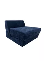 Sillon Sofa Cama Comprimido Convertible 3 en 1 K04 Azul