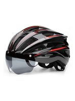 Casco Bicicleta Con Mica Facial Magnética LuBabycas