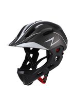 Casco Integral Infantil Bici 2 En 1 Slight Negro LuBabycas