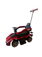 Correpasillo Andador Auto Con Manilla LuBabycas Rojo