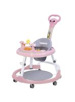 Andador Caminador 4 En 1 Aita Con Manilla LuBabycas Rosado