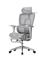 Silla De Escritorio Reclinable E14 Gris By LuBabycas