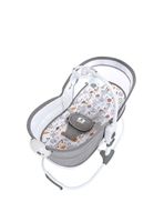 Cuna Moisés Y Columpio Con Vibración 2 En 1 Lubabycas Gris