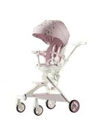 Coche De Paseo 360° Con Mesita Lubabycas Rosado