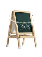 Pizarra Atril Doble Magnética Plumón Con Accesorios 120cm