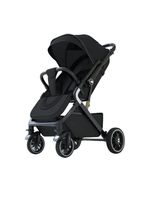 Coche De Paseo Reversible Premium Lubabycas Negro