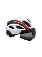 Casco Bicicleta Adulto Con Visera Magnética Blanco RS Antule