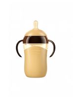 Mamadera 240ml Con Chupetes Y Cepillo de Limpieza LuBabycas