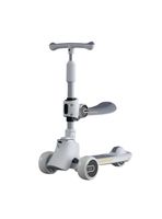 Scooter 3 Ruedas 2 en 1 Últra Resistente LuBabycas Gris