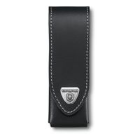 Estuche cuero negro para cinturón 12x4,7x3,5 cm