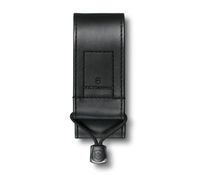 Estuche de cuero café para cinturón, 91 mm.