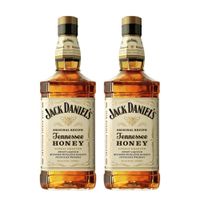 2x Whiskey Jack Daniels Honey 35° 750cc