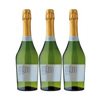 3x Espumantes Milano Brut 750cc