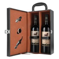 Pack Vinos Toro de Piedra Gran Reserva + Maleta con Accesorios
