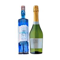 Licor Litmus 750cc + Espumantes Milano Brut 750cc
