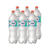 6x Agua Purificada Vital Sin Gas 1600cc