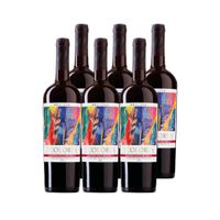 6x Vino 7 Colores Reserva Cabernet Sauvignon / Pais