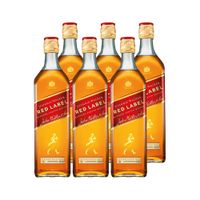 6x Whisky Johnnie Walker Red Label Botella 750ml