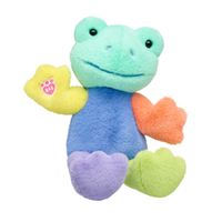 Peluche rana multicolor Build A Bear suave y colorido