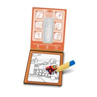 Cuaderno para colorear Melissa and Doug vehículos