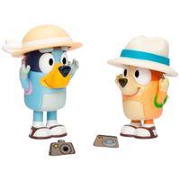 Figuras de acción Bluey pack 2 personajes vacaciones