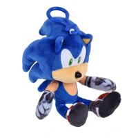 Peluche De 15 Cms Con Clip Para Colgar Sonic - Sonic Guante