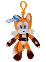 Peluche Sonic colección Tails con clip para colgar