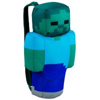 Mochila peluche Minecraft zombie 30 cm