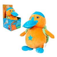 Peluche FLINKO Papá Flinko naranja suave y lavable