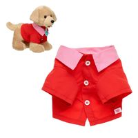 Camisa Build a Bear roja para peluche Día de San Valentín