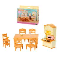 Set comedor Sylvanian Families para bebé colección