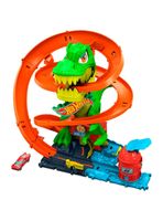 HOT WHEELS CITY T-REX VS ESTACIÓN DE BOMBEROS