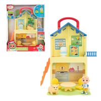Playset muñecas Cocomelon casa de JJ y Jelly Bean