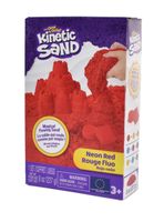 Arena Mágica Neón 227 Gramos Kinetic Sand - Rojo Neón