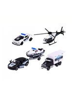 Vehículos radio controlados Majorette pack Fuerza Policial