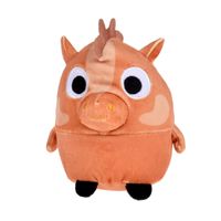 Peluche musical La Granja de Zenon caballo Percherón 13 cm