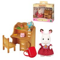 Set de escritorio Sylvanian Families Freya Conejo Chocolate