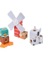 Set De Bloques Animales De La Granja Melissa And Doug
