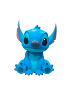 Figura alcancía stitch 15 cms - azul